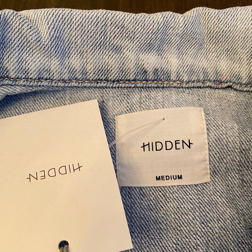 🆕HIDDEN Distressed Denim Jacket - Picture 11 of 11
